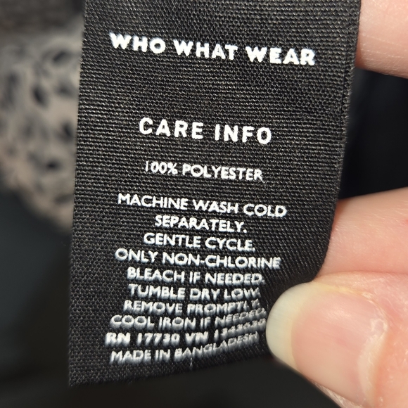 Who What Wear Women's S Puff Sleeve Midi Dress - Picture 10 of 13